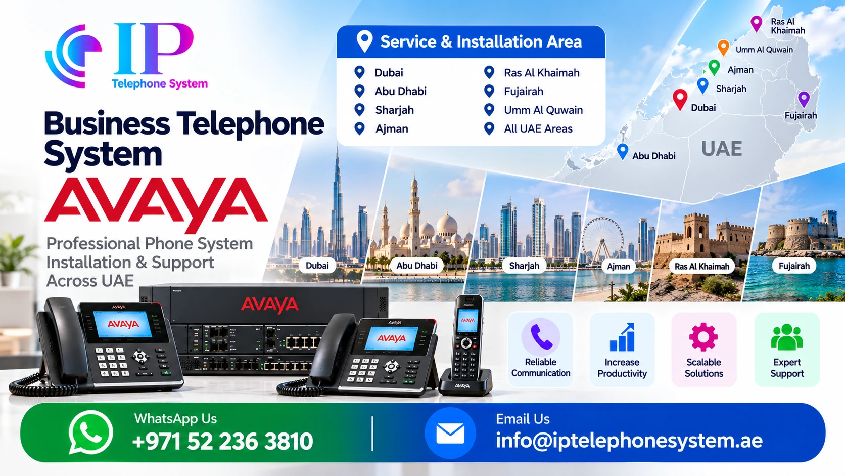 Avaya Telephone System Installation and PBX Support in Dubai