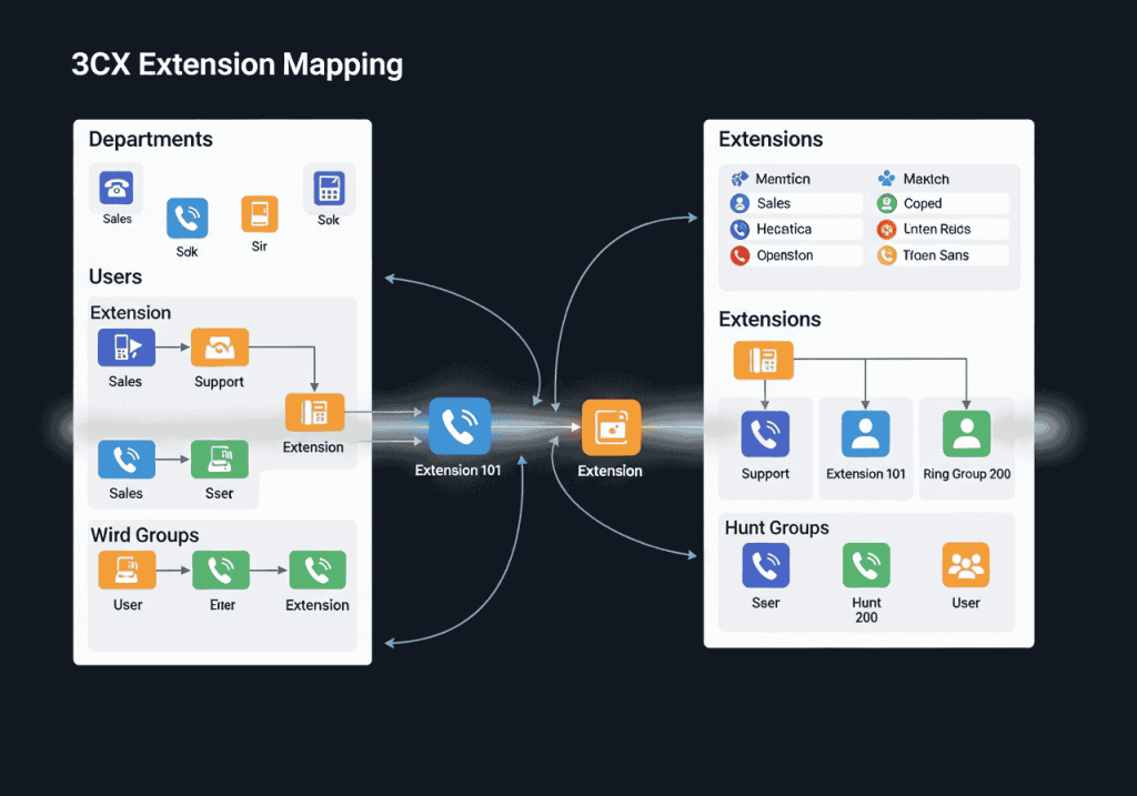 3CX IP Phone Setup Dubai