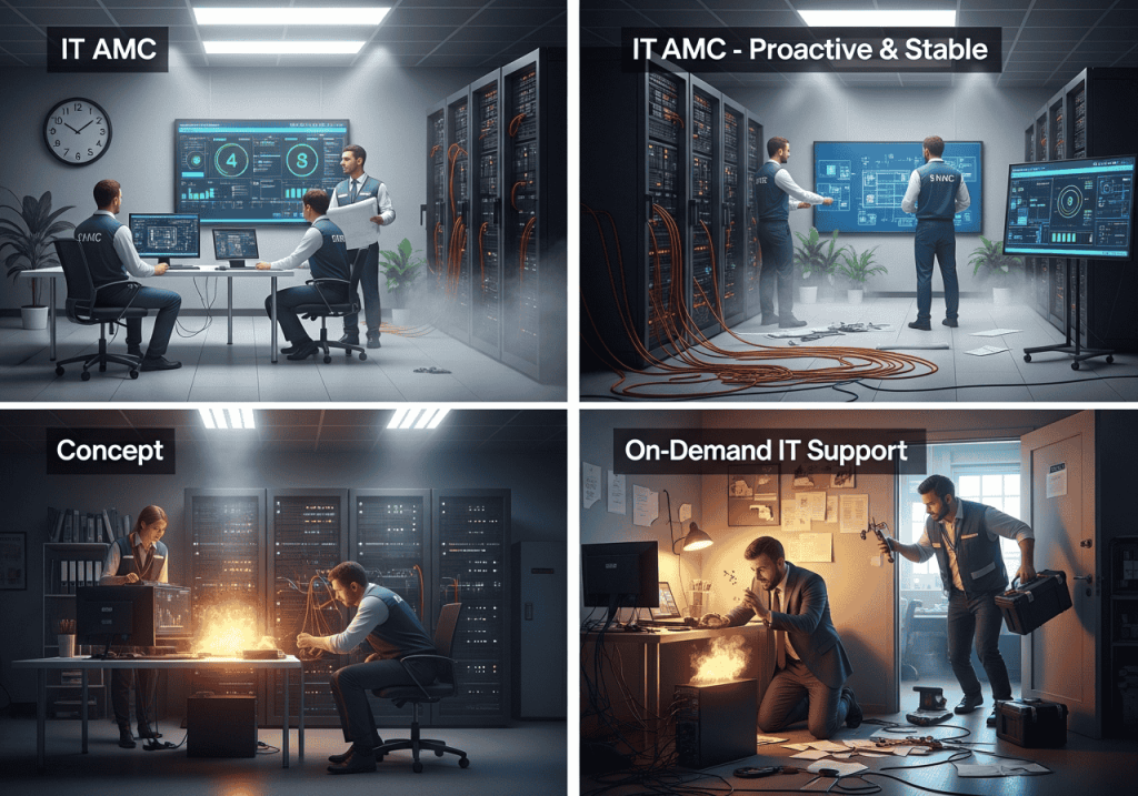 IT AMC Dubai vs On-Demand Support UAE