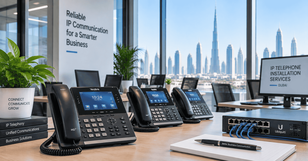 IP Telephone System Installation in JLT, Dubai
