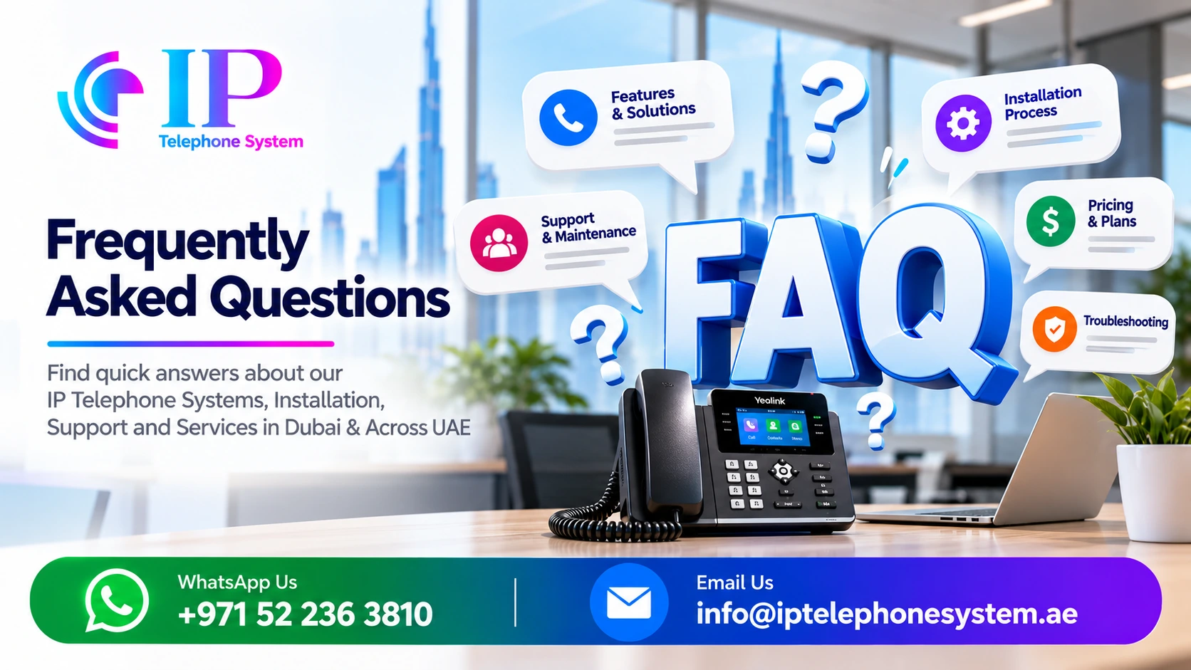 IP PBX and IP Telephone System Installation UAE