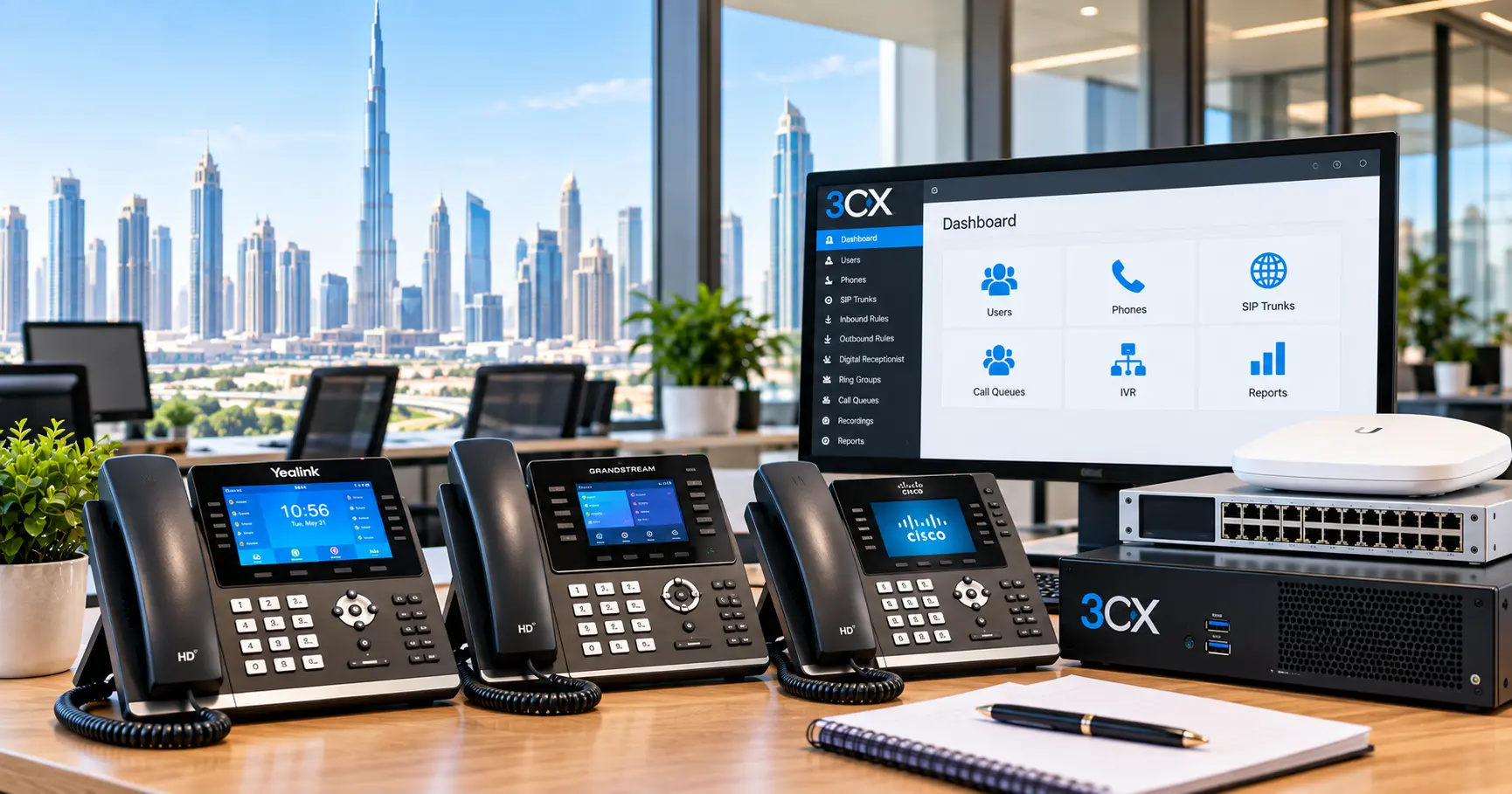 IP Phone Installation & Configuration in Dubai