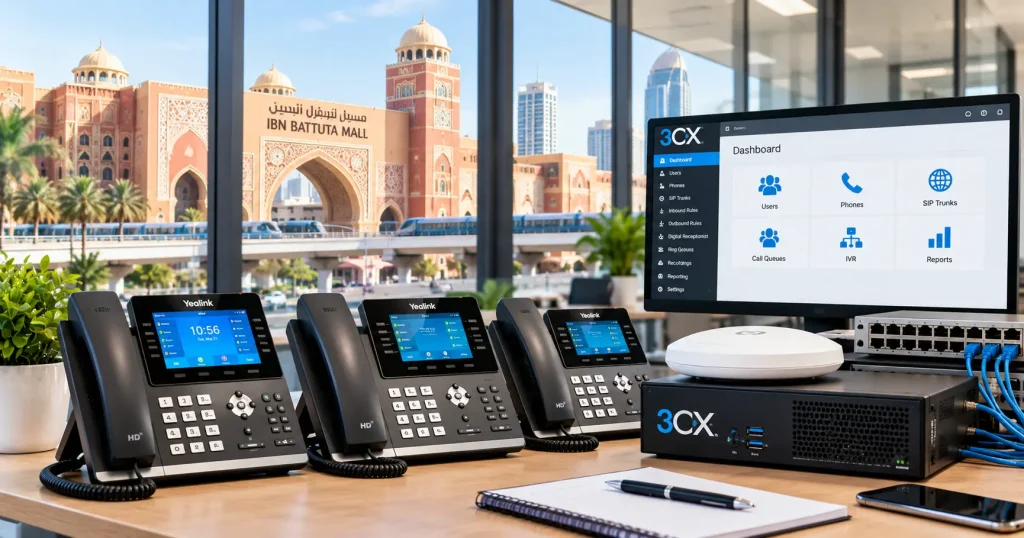 PBX Installation in Ibn Battuta Dubai - IP PBX and Business Phone Systems
